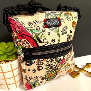 The Sak Multicolor Floral Crossbody/Messenger Bag